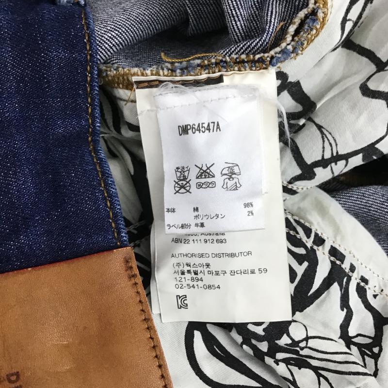 デウスエクスマキナ DEUS EX MACHINA パンツ デニム、ジーンズ デニムパンツ スリムパンツ カジュアルパンツ ストレッチパンツ 34インチ 無地 インディゴ / インディゴ / Indigo メンズ USED 古着 中古 10161859