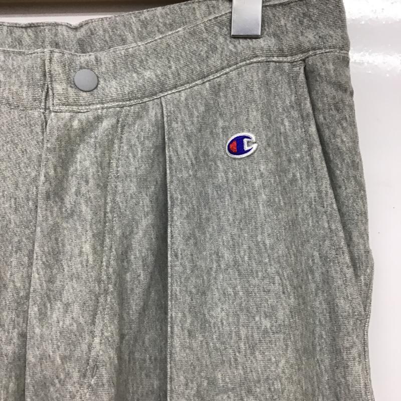 チャンピオン Champion パンツ ワークパンツ、ペインターパンツ スウェットパンツ ワイドパンツ カジュアルパンツ L ロゴ、文字 灰 / グレー / gray メンズ USED 古着 中古 10161860