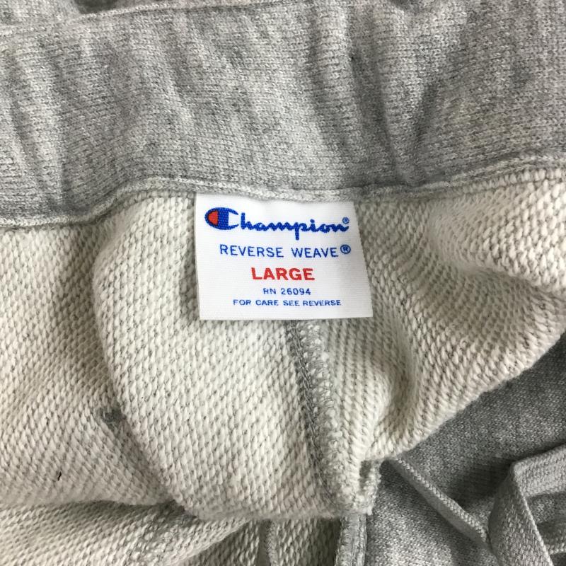 チャンピオン Champion パンツ ワークパンツ、ペインターパンツ スウェットパンツ ワイドパンツ カジュアルパンツ L ロゴ、文字 灰 / グレー / gray メンズ USED 古着 中古 10161860