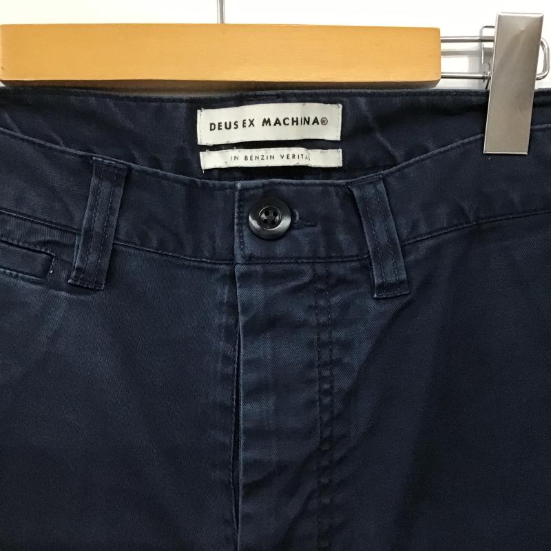 デウスエクスマキナ DEUS EX MACHINA パンツ チノパン チノパン ワイドパンツ カジュアルパンツ 34 無地 紺 / ネイビー / navy メンズ USED 古着 中古 10161862