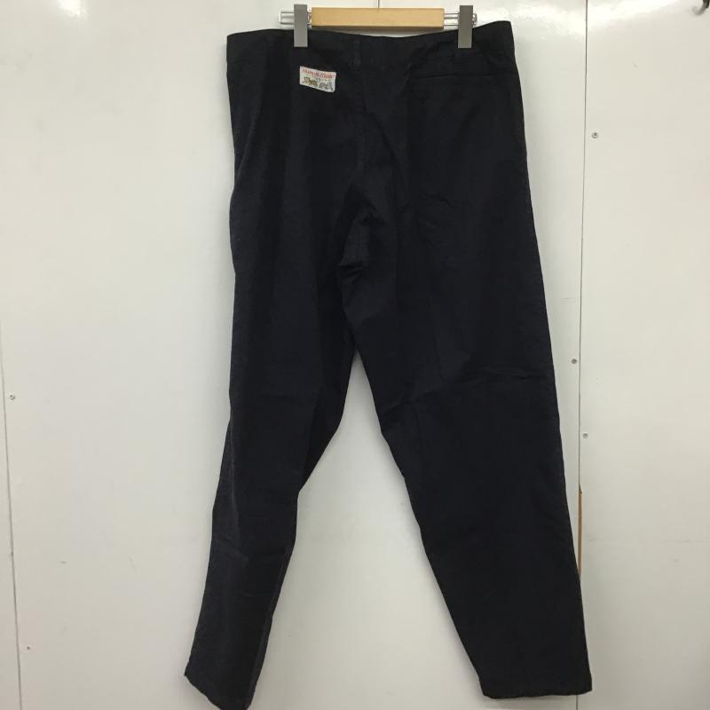 ヒューマンメード HUMAN MADE パンツ ワークパンツ、ペインターパンツ ワイドパンツ カジュアルパンツ ワークパンツ チノパン L ロゴ、文字 紺 / ネイビー / navy メンズ USED 古着 中古 10161868