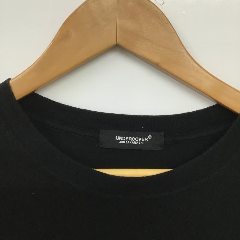 アンダーカバー UNDERCOVER Tシャツ 半袖 半袖カットソー プリントTシャツ クルーネックカットソー 2 プリント 黒 / ブラック / black メンズ USED 古着 中古 10161870