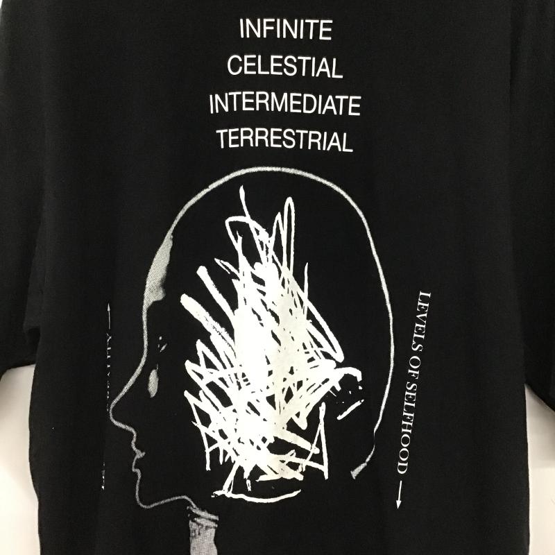 アンダーカバー UNDERCOVER Tシャツ 半袖 半袖カットソー プリントTシャツ クルーネックカットソー 2 プリント 黒 / ブラック / black メンズ USED 古着 中古 10161870