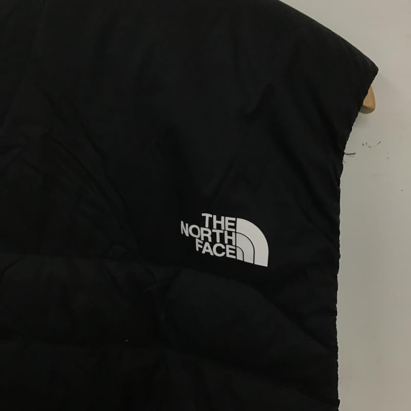 ザノースフェイス THE NORTH FACE ベスト ベスト ジップアップダウンベスト アウター L ロゴ、文字 黒 / ブラック / black メンズ USED 古着 中古 10161875