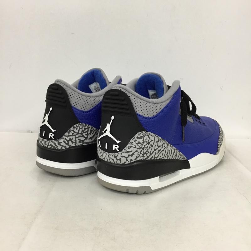 ナイキ NIKE スニーカー スニーカー CT8532-400 AIR JORDAN 3 RETRO 27.5cm 27.5cm 無地 X 総柄 マルチカラー / マルチカラー / multicolor メンズ USED 古着 中古 10161876