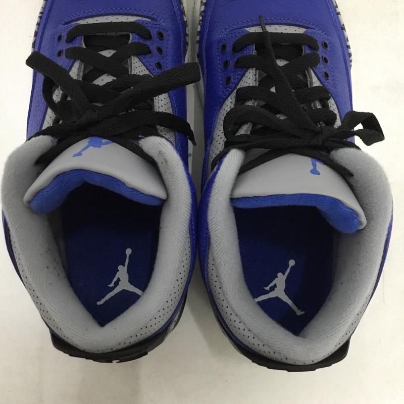 ナイキ NIKE スニーカー スニーカー CT8532-400 AIR JORDAN 3 RETRO 27.5cm 27.5cm 無地 X 総柄 マルチカラー / マルチカラー / multicolor メンズ USED 古着 中古 10161876
