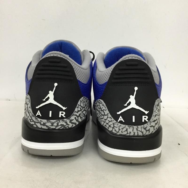 ナイキ NIKE スニーカー スニーカー CT8532-400 AIR JORDAN 3 RETRO 27.5cm 27.5cm 無地 X 総柄 マルチカラー / マルチカラー / multicolor メンズ USED 古着 中古 10161876