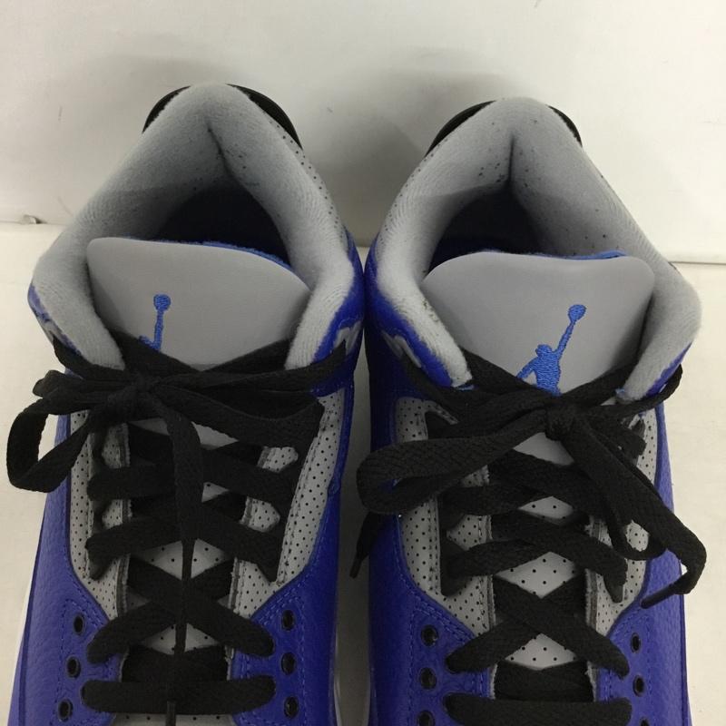ナイキ NIKE スニーカー スニーカー CT8532-400 AIR JORDAN 3 RETRO 27.5cm 27.5cm 無地 X 総柄 マルチカラー / マルチカラー / multicolor メンズ USED 古着 中古 10161876