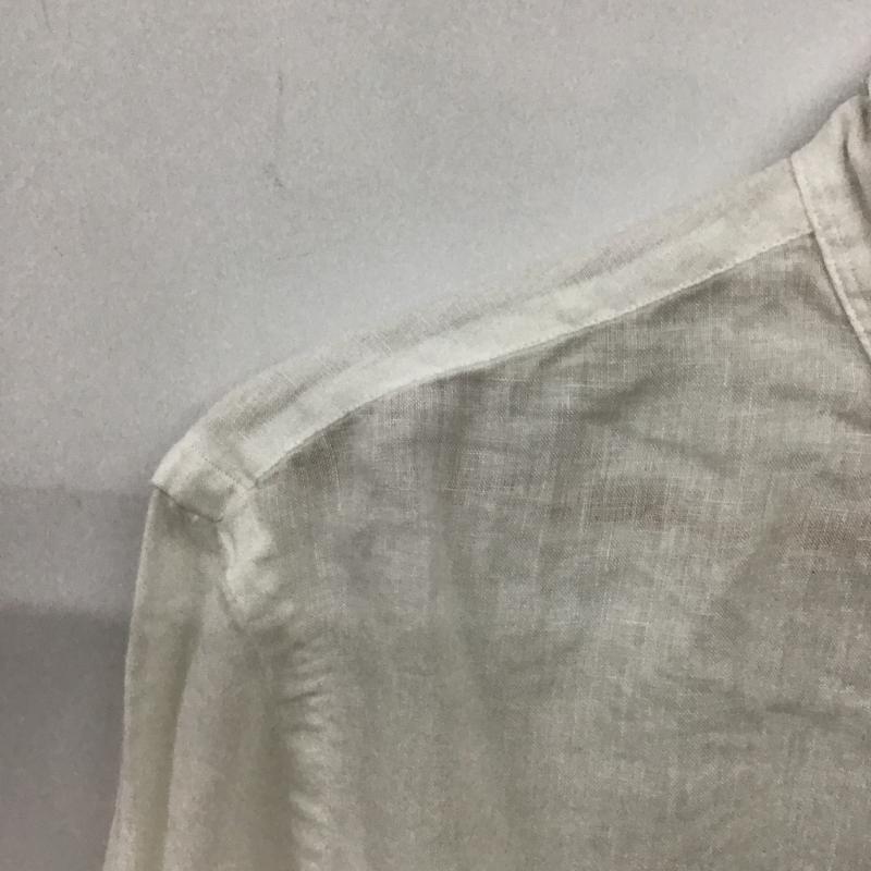 ラルフローレン RALPHLAUREN シャツ、ブラウス 長袖 長袖シャツ 刺繍シャツ カラーシャツ L ロゴ、文字 白 / ホワイト / white メンズ USED 古着 中古 10161877