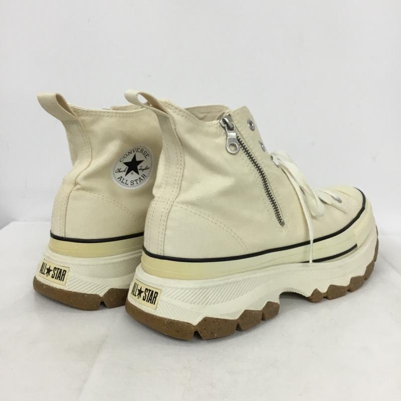 コンバース CONVERSE スニーカー スニーカー 31310811 ALL STAR TREKWAVE Z HI オールスター トレックウエーブ Ｚ ＨＩ 30cm 30.0cm 無地 白 / ホワイト / white メンズ USED 古着 中古 10161879