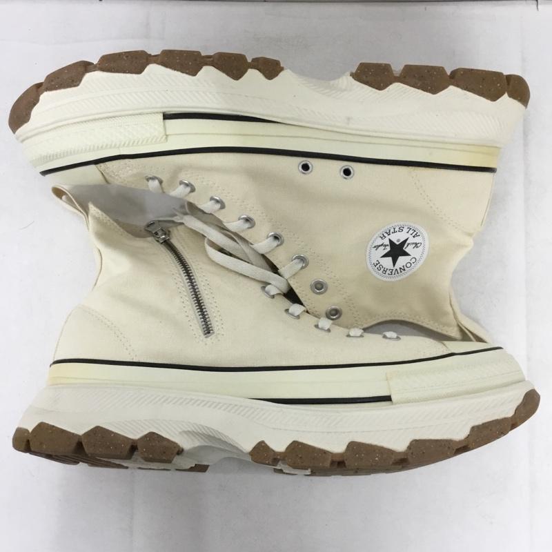 コンバース CONVERSE スニーカー スニーカー 31310811 ALL STAR TREKWAVE Z HI オールスター トレックウエーブ Ｚ ＨＩ 30cm 30.0cm 無地 白 / ホワイト / white メンズ USED 古着 中古 10161879