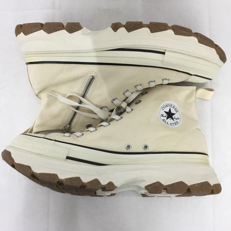 コンバース CONVERSE スニーカー スニーカー 31310811 ALL STAR TREKWAVE Z HI オールスター トレックウエーブ Ｚ ＨＩ 30cm 30.0cm 無地 白 / ホワイト / white メンズ USED 古着 中古 10161879
