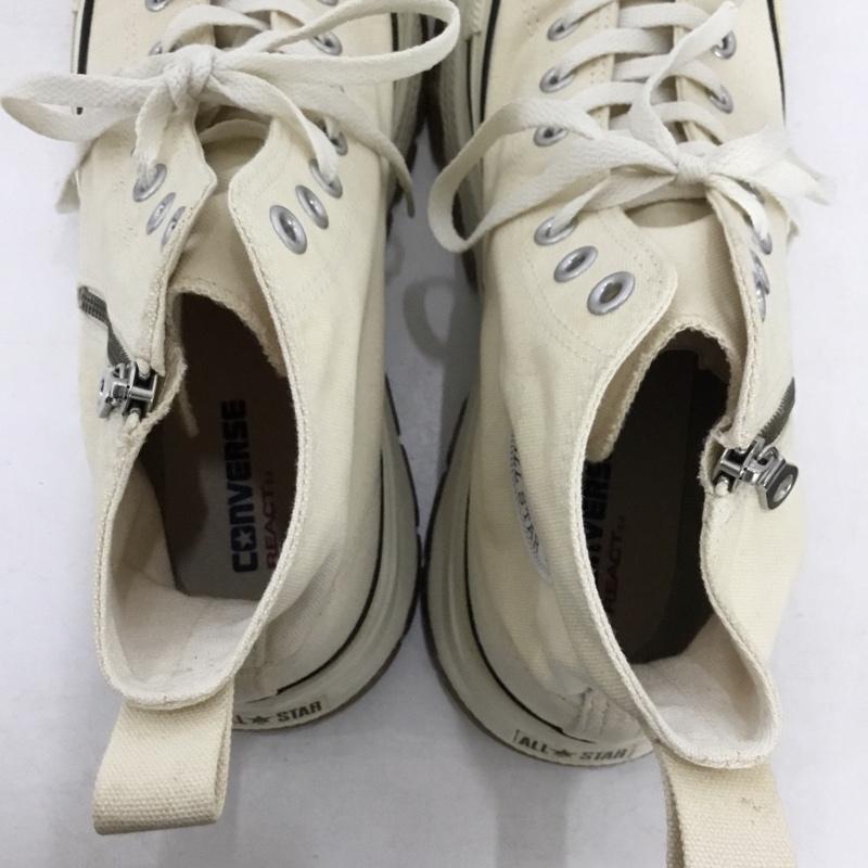コンバース CONVERSE スニーカー スニーカー 31310811 ALL STAR TREKWAVE Z HI オールスター トレックウエーブ Ｚ ＨＩ 30cm 30.0cm 無地 白 / ホワイト / white メンズ USED 古着 中古 10161879