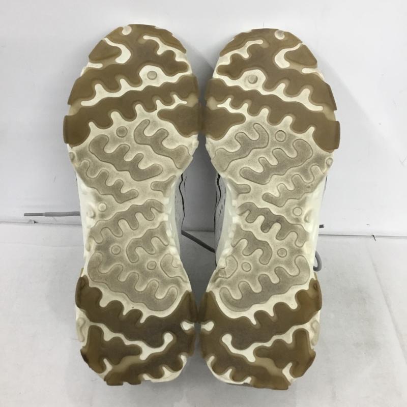 ナイキ NIKE スニーカー スニーカー CD4373-005 NIKE REACT VISION リアクト ビジョン 28cm 28.0cm ロゴ、文字 白 / ホワイト / white X 灰 / グレー / gray X 黒 / ブラック / black メンズ USED 古着 中古 10161881