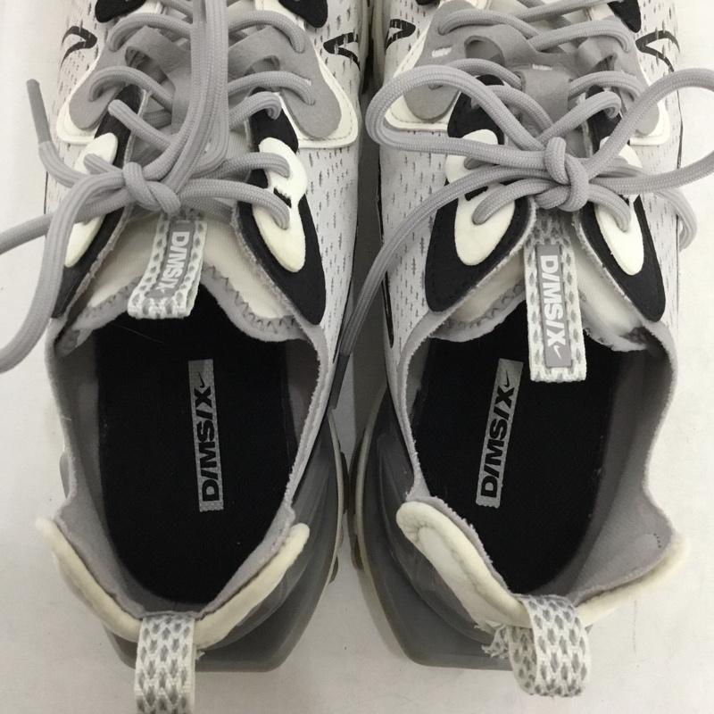 ナイキ NIKE スニーカー スニーカー CD4373-005 NIKE REACT VISION リアクト ビジョン 28cm 28.0cm ロゴ、文字 白 / ホワイト / white X 灰 / グレー / gray X 黒 / ブラック / black メンズ USED 古着 中古 10161881
