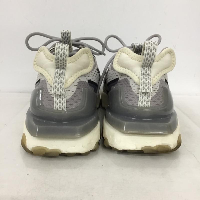 ナイキ NIKE スニーカー スニーカー CD4373-005 NIKE REACT VISION リアクト ビジョン 28cm 28.0cm ロゴ、文字 白 / ホワイト / white X 灰 / グレー / gray X 黒 / ブラック / black メンズ USED 古着 中古 10161881