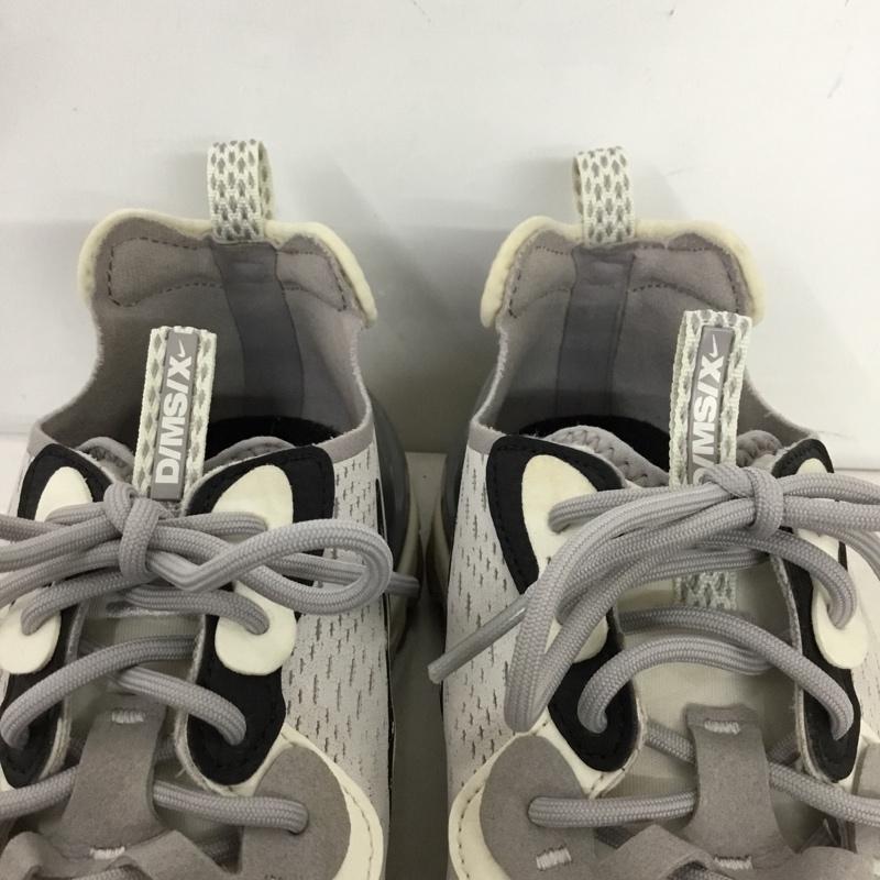 ナイキ NIKE スニーカー スニーカー CD4373-005 NIKE REACT VISION リアクト ビジョン 28cm 28.0cm ロゴ、文字 白 / ホワイト / white X 灰 / グレー / gray X 黒 / ブラック / black メンズ USED 古着 中古 10161881