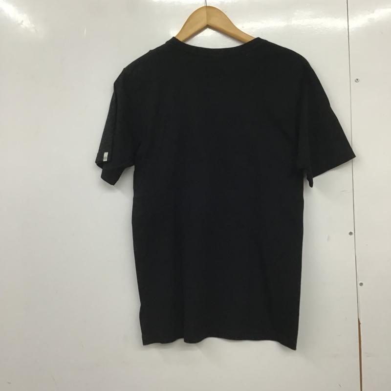 デウスエクスマキナ DEUS EX MACHINA Tシャツ 半袖 半袖カットソー プリントTシャツ クルーネックカットソー M 無地 黒 / ブラック / black メンズ USED 古着 中古 10161882