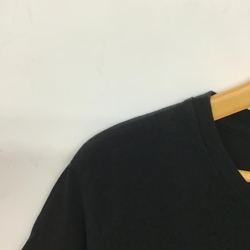 デウスエクスマキナ DEUS EX MACHINA Tシャツ 半袖 半袖カットソー プリントTシャツ クルーネックカットソー M 無地 黒 / ブラック / black メンズ USED 古着 中古 10161882