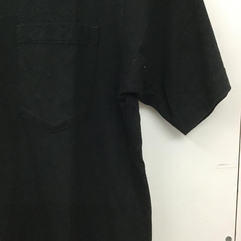 デウスエクスマキナ DEUS EX MACHINA Tシャツ 半袖 半袖カットソー プリントTシャツ クルーネックカットソー M 無地 黒 / ブラック / black メンズ USED 古着 中古 10161882