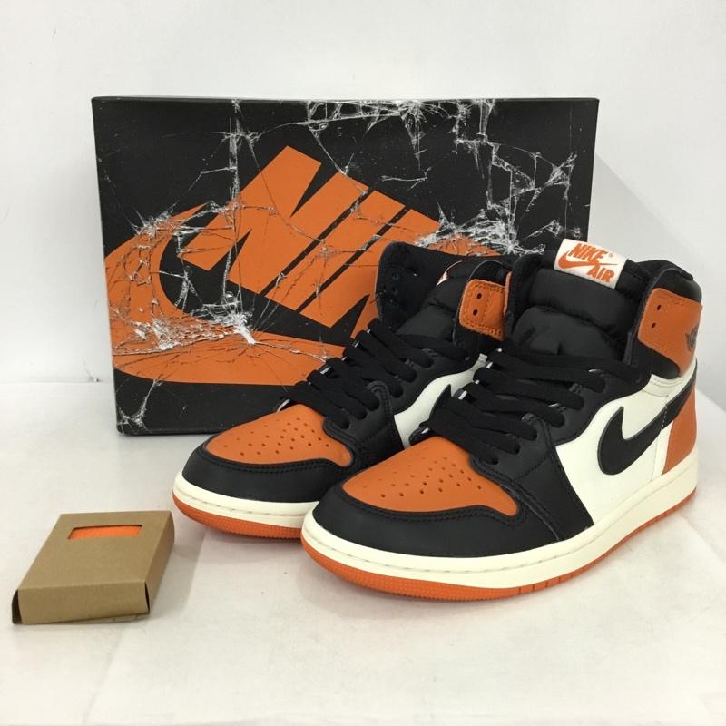 ナイキ NIKE スニーカー スニーカー DZ5485-008 AIR JORDAN 1 RETRO HIGH OG 24cm 24.0cm 無地 マルチカラー / マルチカラー / multicolor レディース USED 古着 中古 10161886
