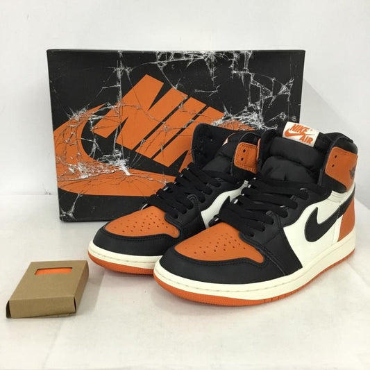 ナイキ NIKE スニーカー スニーカー DZ5485-008 AIR JORDAN 1 RETRO HIGH OG 24cm 24.0cm 無地 マルチカラー / マルチカラー / multicolor レディース USED 古着 中古 10161886