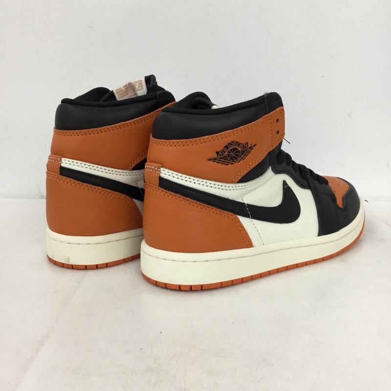 ナイキ NIKE スニーカー スニーカー DZ5485-008 AIR JORDAN 1 RETRO HIGH OG 24cm 24.0cm 無地 マルチカラー / マルチカラー / multicolor レディース USED 古着 中古 10161886