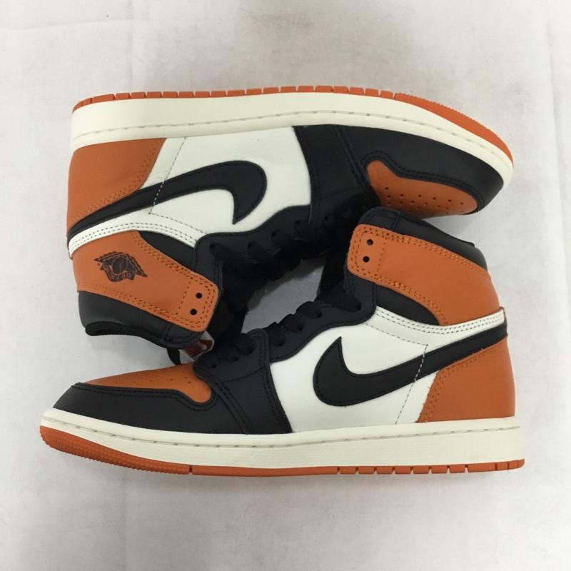 ナイキ NIKE スニーカー スニーカー DZ5485-008 AIR JORDAN 1 RETRO HIGH OG 24cm 24.0cm 無地 マルチカラー / マルチカラー / multicolor レディース USED 古着 中古 10161886