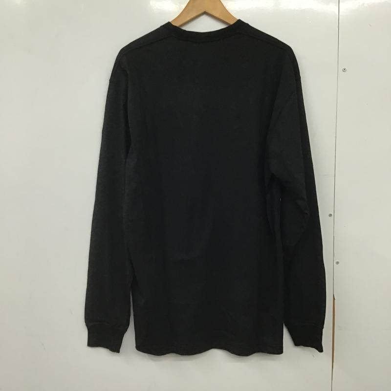ザノースフェイス THE NORTH FACE カットソー 長袖 nt82535 ロングスリーブフラッシュドライフラワーロゴティー XL 刺繍 黒 / ブラック / black メンズ USED 古着 中古 10161889