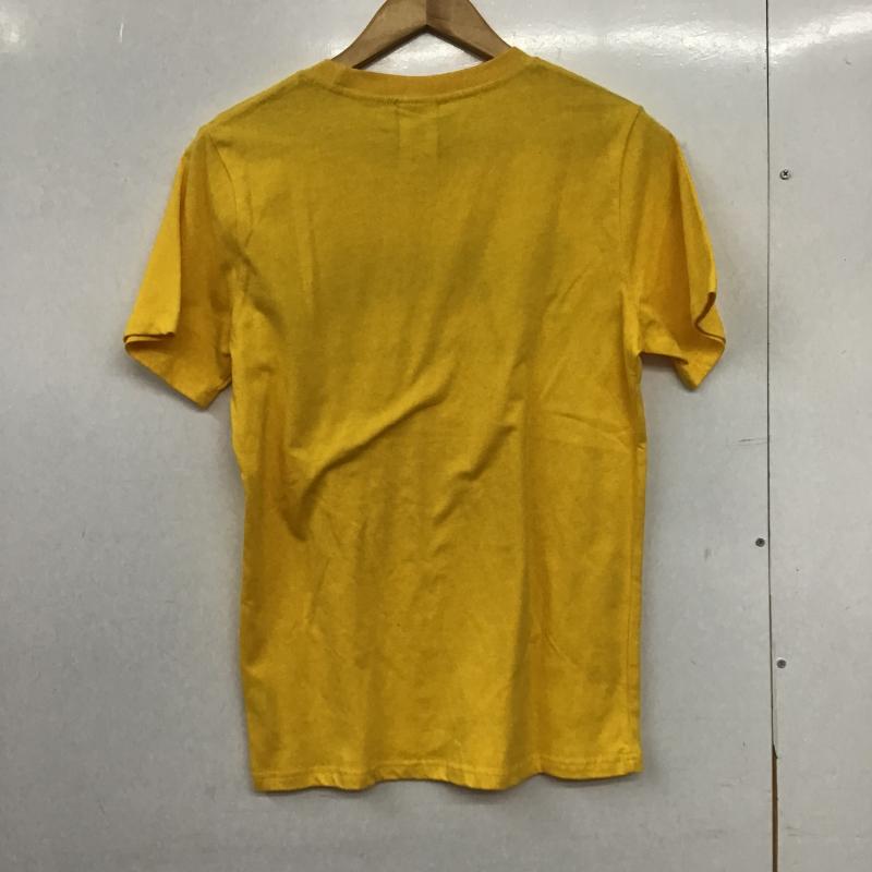 スラッシャー THRASHER Tシャツ 半袖 半袖カットソー プリントTシャツ クルーネックカットソー M ロゴ、文字 黄 / イエロー / yellow メンズ USED 古着 中古 10161890