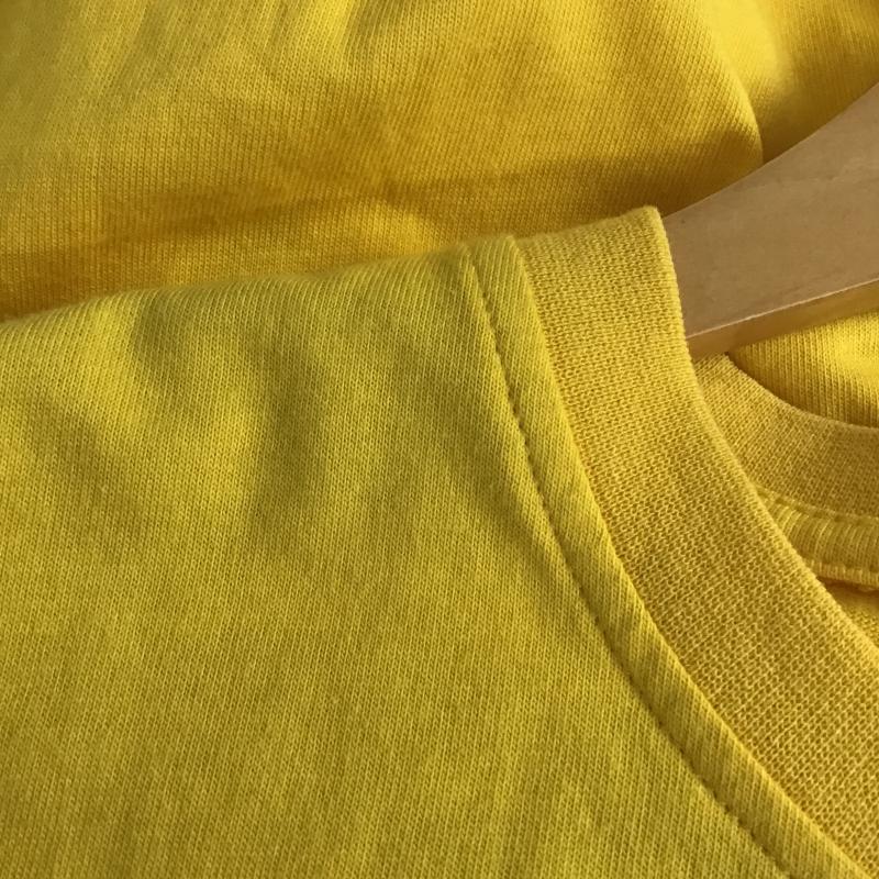 スラッシャー THRASHER Tシャツ 半袖 半袖カットソー プリントTシャツ クルーネックカットソー M ロゴ、文字 黄 / イエロー / yellow メンズ USED 古着 中古 10161890