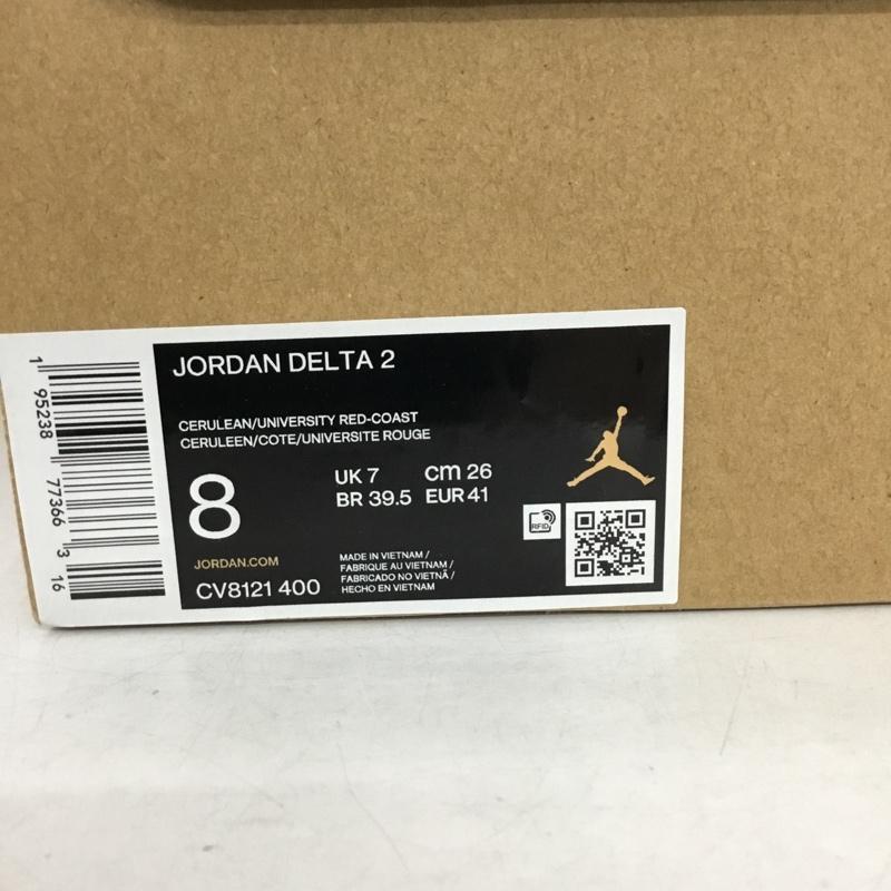 ナイキ NIKE スニーカー スニーカー CV8121-400 JORDAN DELTA 2 26cm 26.0cm  マルチカラー / マルチカラー / multicolor メンズ USED 古着 中古 10161892