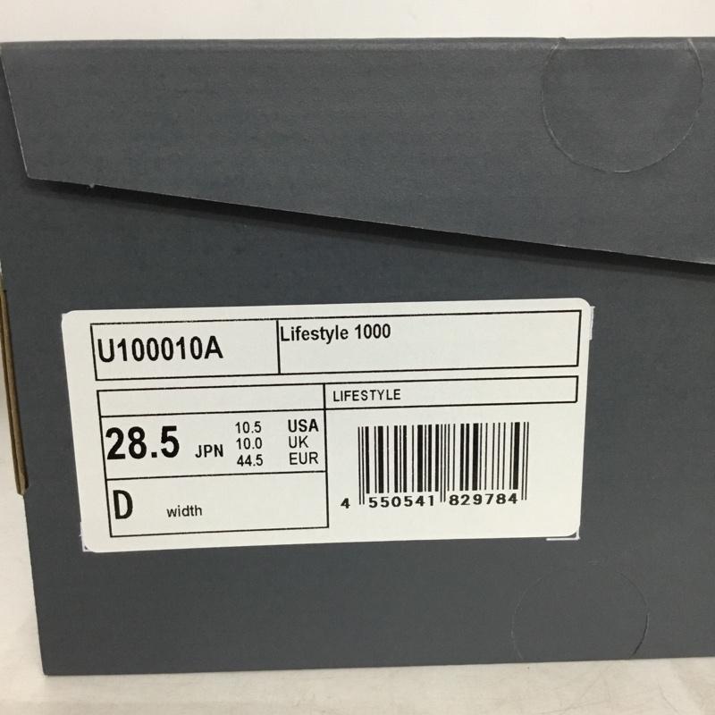 ニューバランス New Balance スニーカー スニーカー U100010A 28.5cm 28.5cm 無地 黒 / ブラック / black メンズ USED 古着 中古 10161895