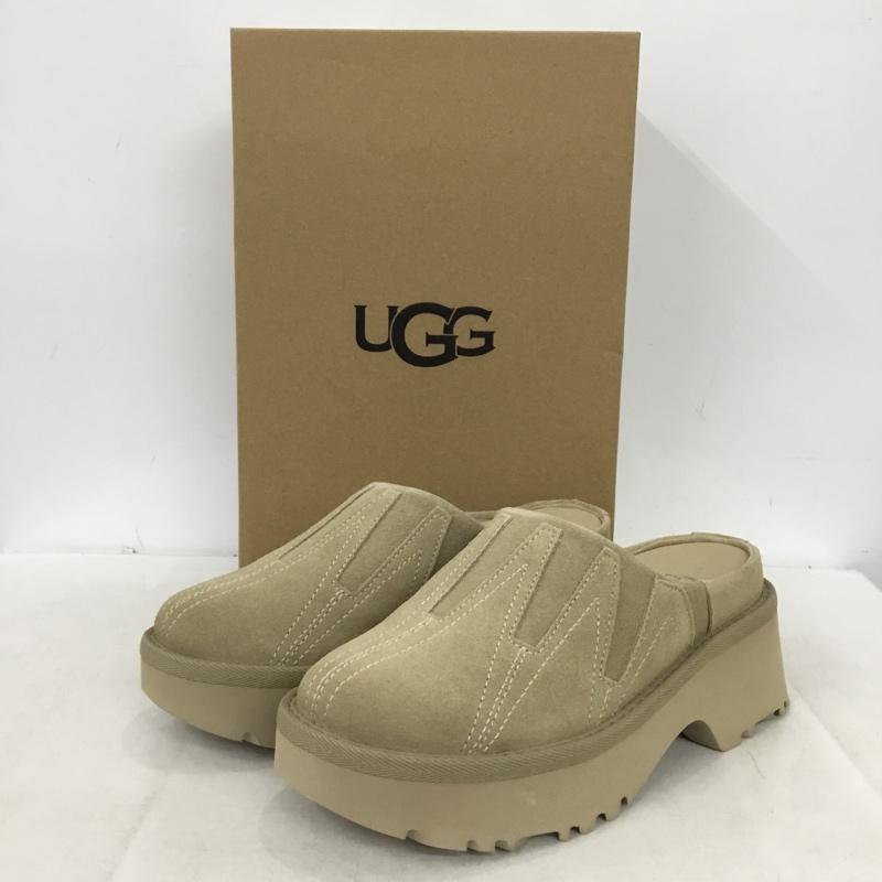 アグ UGG スリッポン スリッポン 1168891 ニューハイツ クロッグ サンウェーブ 23cm 23.0cm 無地 ベージュ / ベージュ / beige レディース USED 古着 中古 10161897
