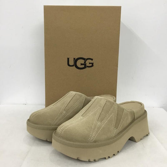 アグ UGG スリッポン スリッポン 1168891 ニューハイツ クロッグ サンウェーブ 23cm 23.0cm 無地 ベージュ / ベージュ / beige レディース USED 古着 中古 10161897