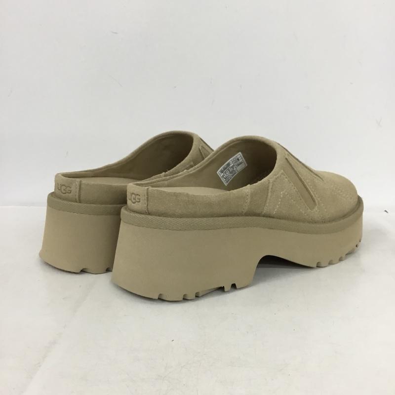 アグ UGG スリッポン スリッポン 1168891 ニューハイツ クロッグ サンウェーブ 23cm 23.0cm 無地 ベージュ / ベージュ / beige レディース USED 古着 中古 10161897
