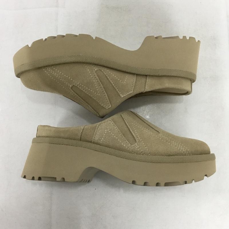 アグ UGG スリッポン スリッポン 1168891 ニューハイツ クロッグ サンウェーブ 23cm 23.0cm 無地 ベージュ / ベージュ / beige レディース USED 古着 中古 10161897