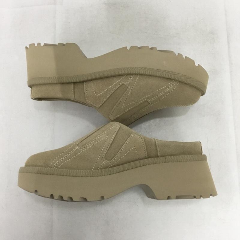 アグ UGG スリッポン スリッポン 1168891 ニューハイツ クロッグ サンウェーブ 23cm 23.0cm 無地 ベージュ / ベージュ / beige レディース USED 古着 中古 10161897