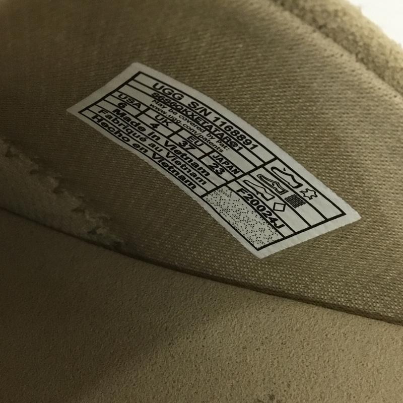 アグ UGG スリッポン スリッポン 1168891 ニューハイツ クロッグ サンウェーブ 23cm 23.0cm 無地 ベージュ / ベージュ / beige レディース USED 古着 中古 10161897