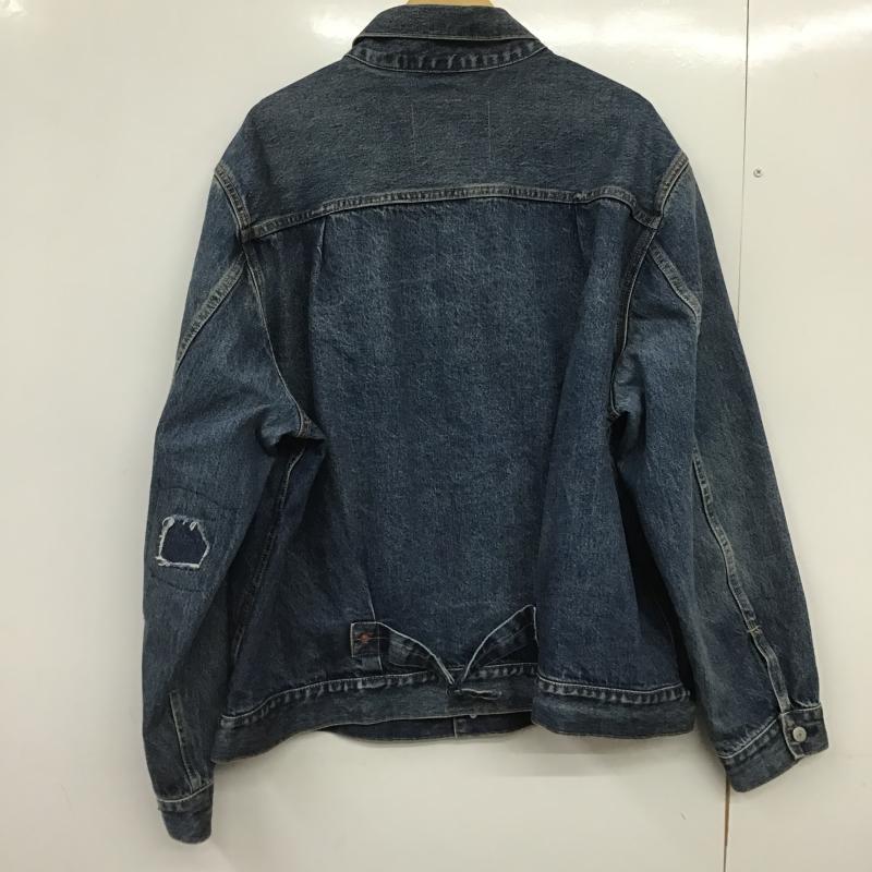 リーバイストラウスアンドコー Levi Strauss & co. ジャケット、上着 ジャンパー、ブルゾン デニムジャケット Gジャン アウター カジュアルジャケット XL 無地 インディゴ / インディゴ / Indigo メンズ USED 古着 中古 10161901