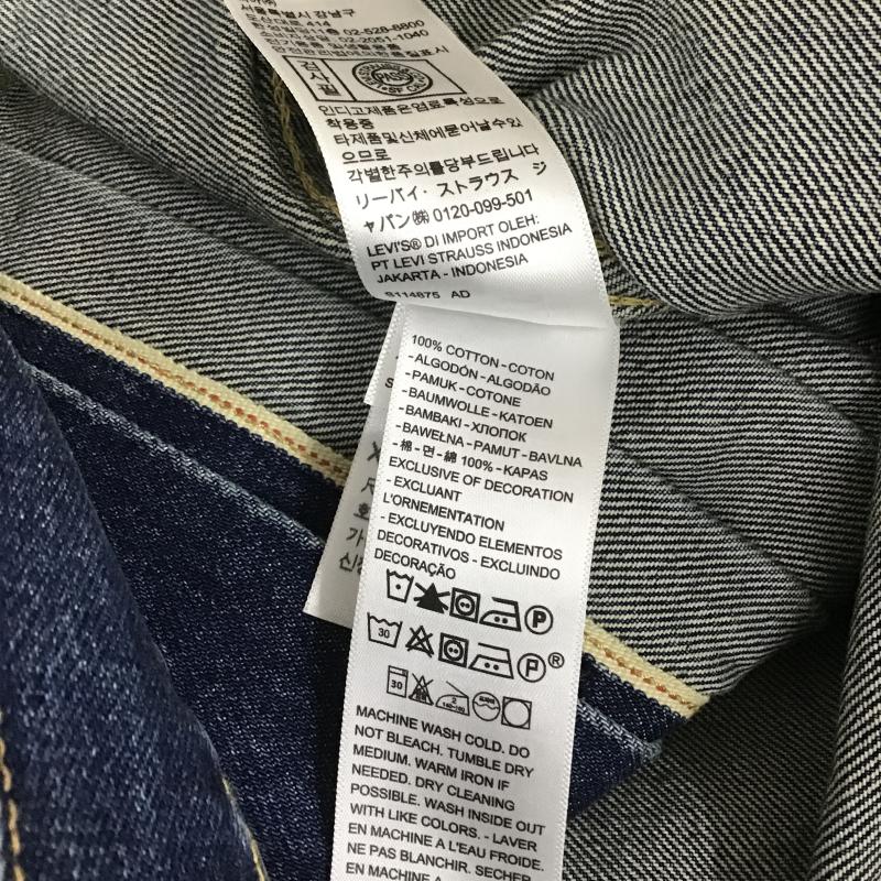 リーバイストラウスアンドコー Levi Strauss & co. ジャケット、上着 ジャンパー、ブルゾン デニムジャケット Gジャン アウター カジュアルジャケット XL 無地 インディゴ / インディゴ / Indigo メンズ USED 古着 中古 10161901
