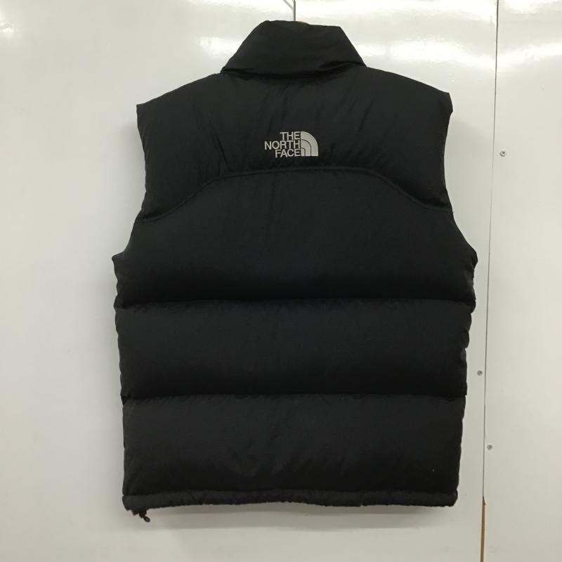 ザノースフェイス THE NORTH FACE ベスト ベスト nd01587 ヌプシダウンベスト S ロゴ、文字 ダークグレー / ダークグレー / メンズ USED 古着 中古 10161908