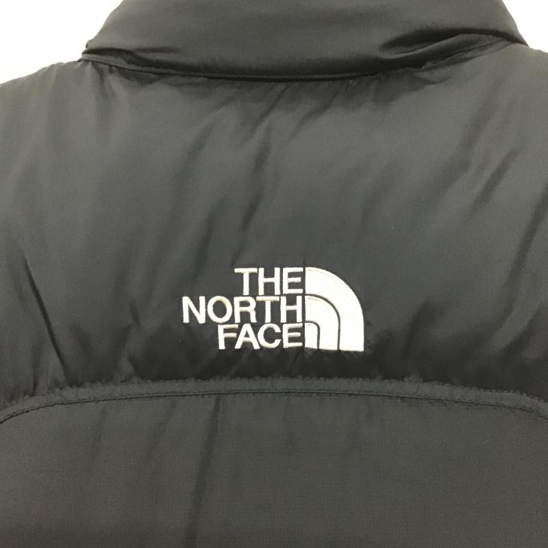 ザノースフェイス THE NORTH FACE ベスト ベスト nd01587 ヌプシダウンベスト S ロゴ、文字 ダークグレー / ダークグレー / メンズ USED 古着 中古 10161908