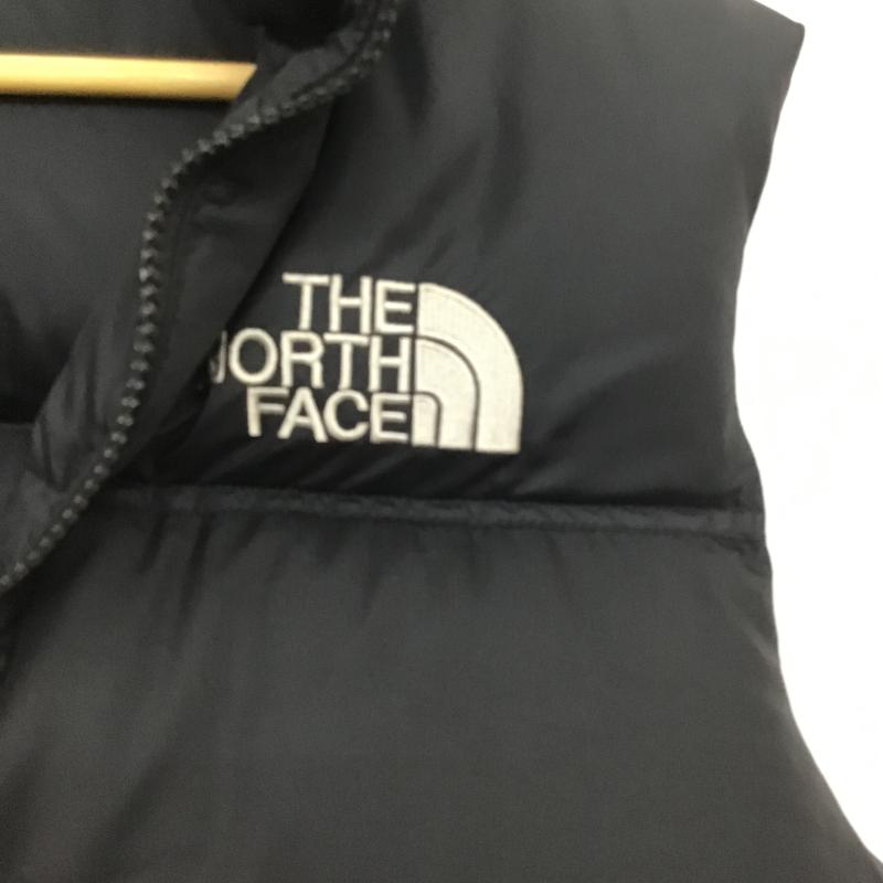 ザノースフェイス THE NORTH FACE ベスト ベスト nd01587 ヌプシダウンベスト S ロゴ、文字 ダークグレー / ダークグレー / メンズ USED 古着 中古 10161908