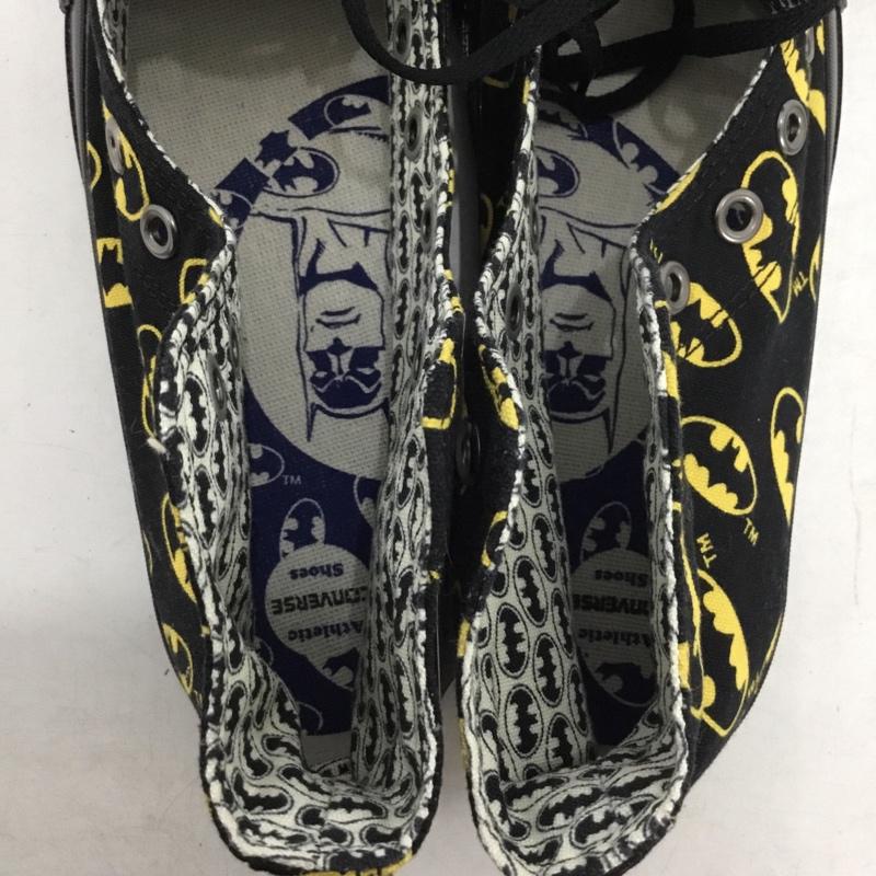 コンバース CONVERSE スニーカー スニーカー 1C990 ALL STAR BM HI AS BM HI バットマン 24.5cm 24.5cm 総柄 黒 / ブラック / black レディース USED 古着 中古 10161909
