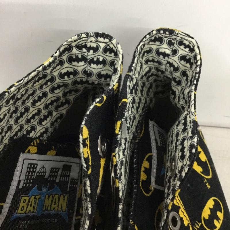 コンバース CONVERSE スニーカー スニーカー 1C990 ALL STAR BM HI AS BM HI バットマン 24.5cm 24.5cm 総柄 黒 / ブラック / black レディース USED 古着 中古 10161909