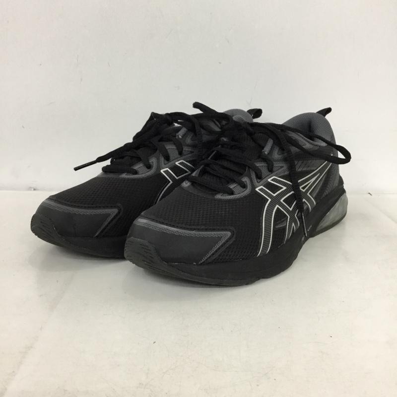 アシックス ASICS スニーカー スニーカー 1203A601 25cm 25.0cm 無地 黒 / ブラック / black X 灰 / グレー / gray メンズ USED 古着 中古 10161913