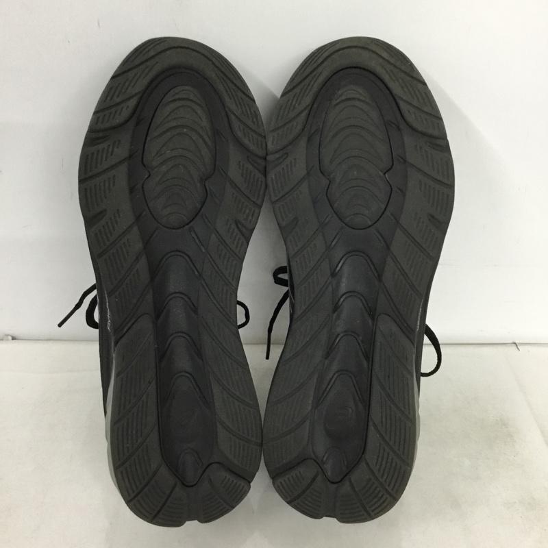 アシックス ASICS スニーカー スニーカー 1203A601 25cm 25.0cm 無地 黒 / ブラック / black X 灰 / グレー / gray メンズ USED 古着 中古 10161913