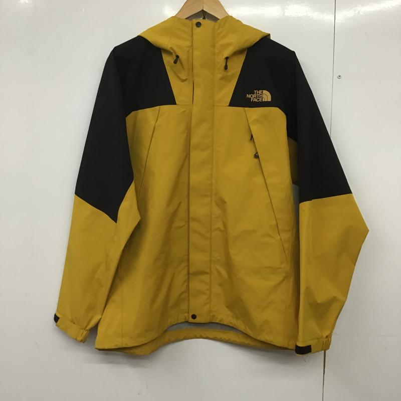 ザノースフェイス THE NORTH FACE ジャケット、上着 ジャンパー、ブルゾン np12503 マウンテンラウンダージャケット L ロゴ、文字 黄 / イエロー / yellow メンズ USED 古着 中古 10161914