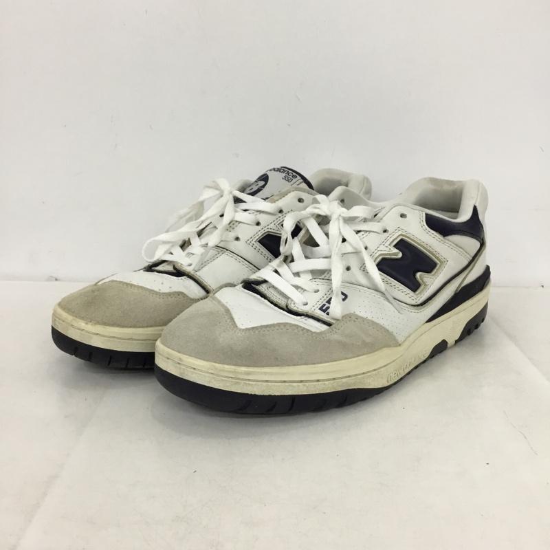 ニューバランス New Balance スニーカー スニーカー BB550WA1 アトモス 28.5cm 28.5cm 無地 白 / ホワイト / white X 紺 / ネイビー / navy メンズ USED 古着 中古 10161917